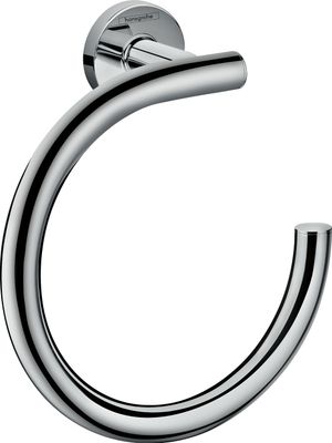 Hansgrohe Handtuchring Logis Universal, 208 x 74 x 74 mm, Farbe chrom Bild 2