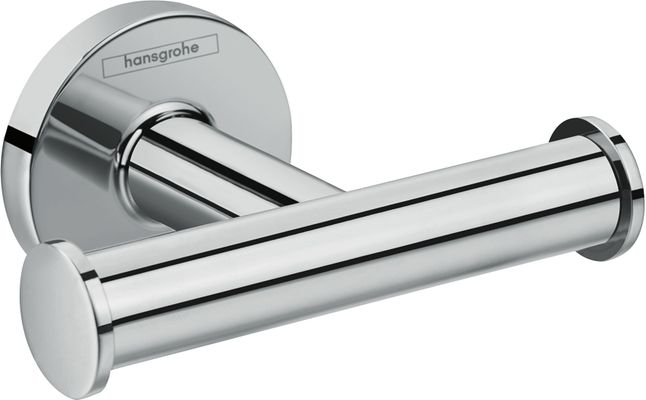 Hansgrohe Doppelhaken Logis Universal, 55 x 77 x 77 mm, Farbe chrom Bild 2