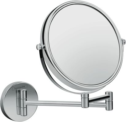 Hansgrohe Rasierspiegel Logis Universal, ohne Licht, 255 x 257 mm, Farbe chrom Bild 2