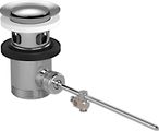 Hansgrohe Ablaufventil Waschtischmischer und Bidetmischer, verchromt, DN 32, Farbe sonstige Bild 1