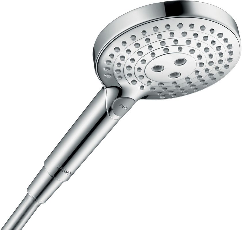 Hansgrohe Handbrause 120 3-strahlig, EcoSmart, Farbe chrom Bild 1