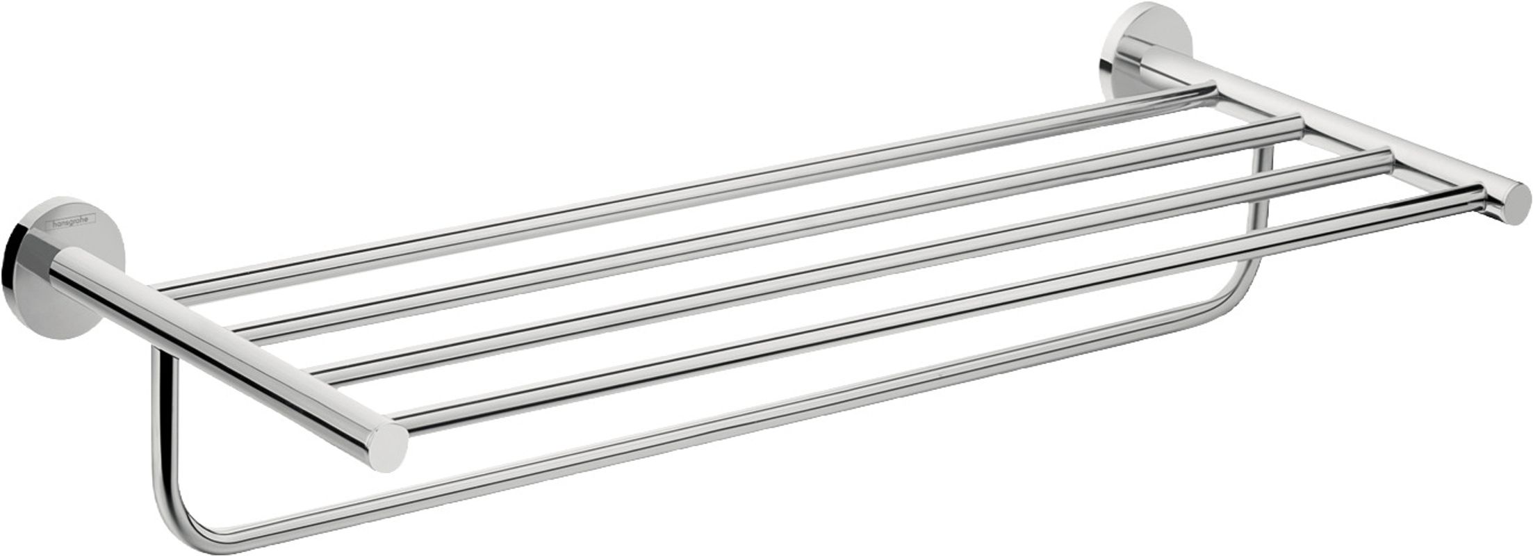 Hansgrohe Handtuchablage, mit Badetuchhalter Logis Universal, 125 x 260 x 260 mm, Farbe chrom Bild 1