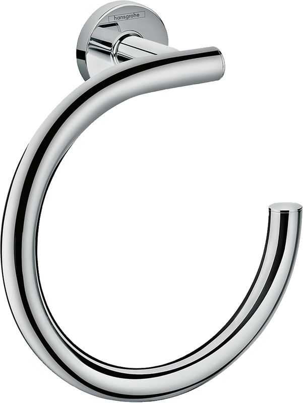 Hansgrohe Handtuchring Logis Universal, 208 x 74 x 74 mm, Farbe chrom Bild 1