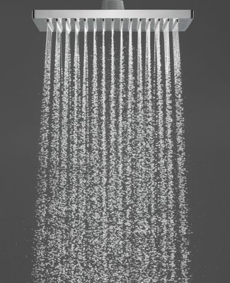 Hansgrohe Decken-Anschlussstück DN 15, 100 mm Rosette eckig, verchromt, 80 mm, Farbe chrom Bild 3