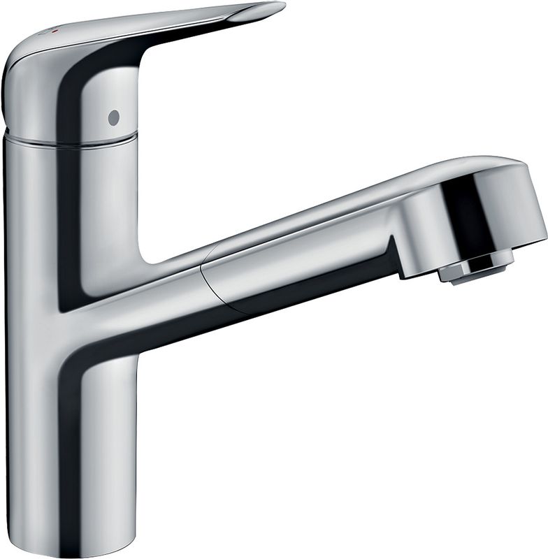 Hansgrohe Spültischmischer 150 Focus M42 Eco Ausziehauslauf 1jet, Farbe chrom Bild 1