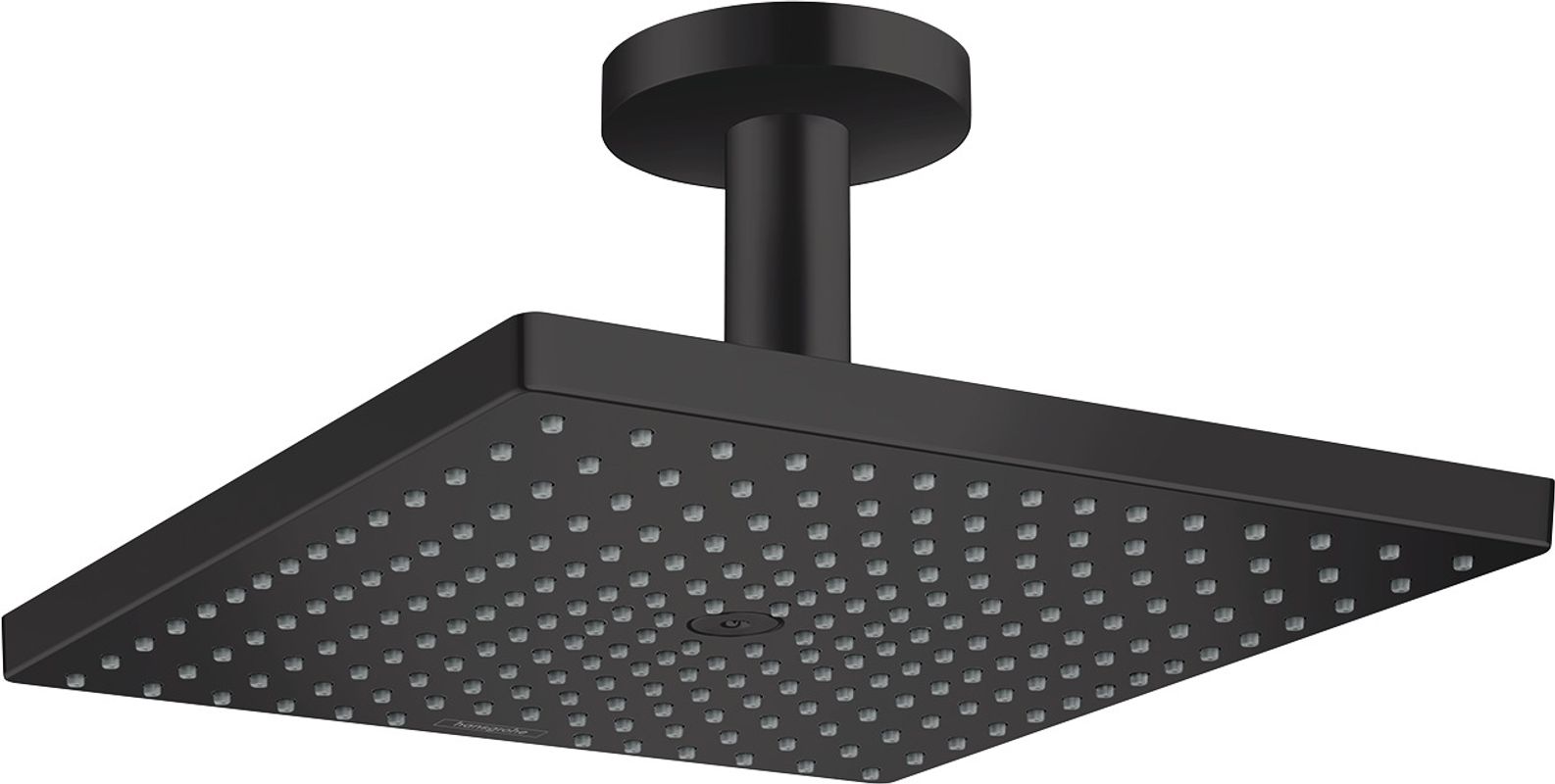 Hansgrohe Kopfbrause Raindance E 300 1jet Deckenmontage, 300 x 300 mm, matt, 158 x 300 x 300 x 300 mm, Farbe schwarz Bild 1