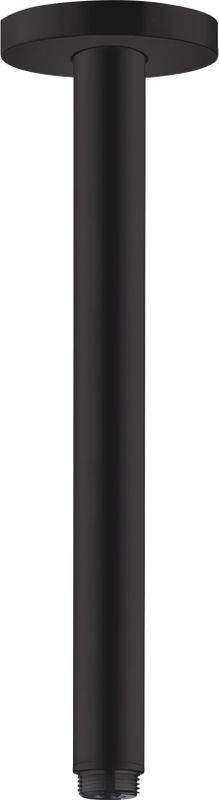 Hansgrohe Deckenanschluss S DN 15 300 mm matt, 80 mm, Farbe schwarz Bild 1