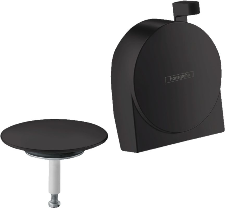 Hansgrohe Fertigset Ein-, Ab- und Überlaufgarnitur Exafill S, Farbe schwarz Bild 1