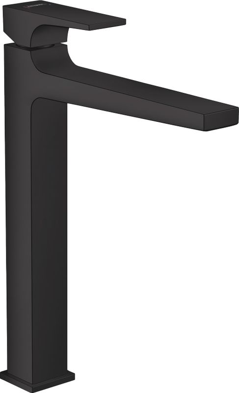 Hansgrohe Waschtischmischer 260 Metropol, mit Push-Open Ablaufgarnitur matt, Farbe schwarz Bild 1