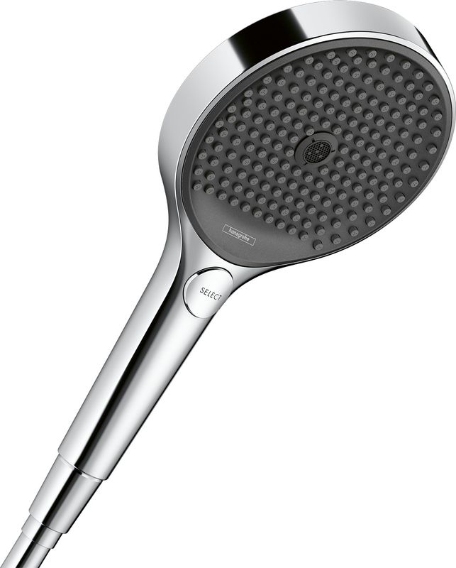 Hansgrohe Handbrause Rainfinity 130 3jet EcoSmart,9 l/min,Ø,3-Strahl, 130 mm, Farbe chrom Bild 1