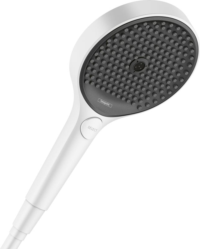 Hansgrohe Handbrause Rainfinity 130 3jet matt, 132 mm, Farbe weiß Bild 1