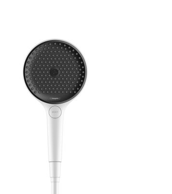 Hansgrohe Handbrause Rainfinity 130 3jet matt, 132 mm, Farbe weiß Bild 2