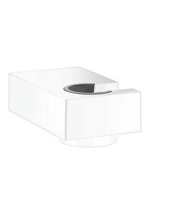 Hansgrohe Wandhalter Porter E, für Handbrausen matt, Farbe weiß Bild 2