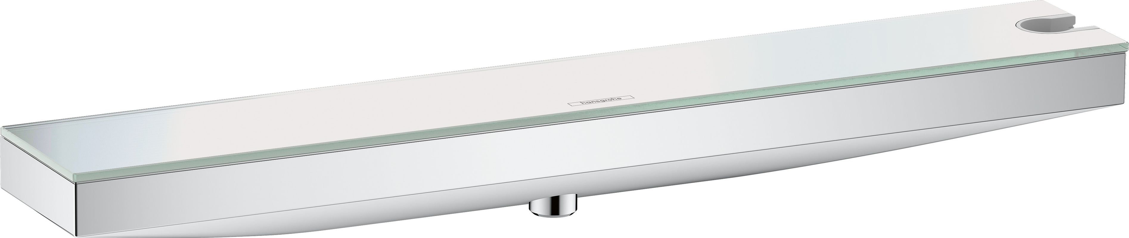 Hansgrohe Schlauchanschluss Rainfinity Porter 500, mit Ablage R, Farbe chrom Bild 1