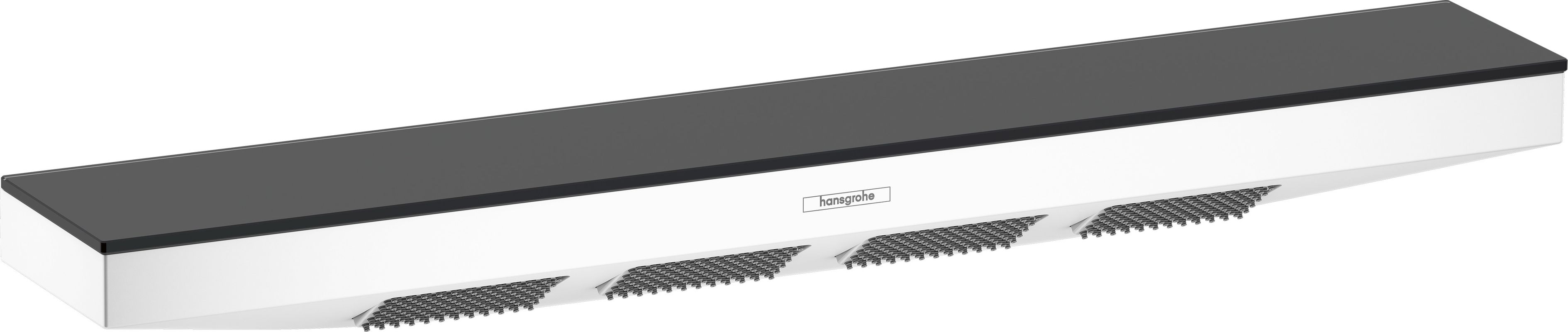 Hansgrohe Schulterbrause Rainfinity 500 1jet und Ablage mattweiss, 81 x 79 mm, Farbe weiß Bild 1