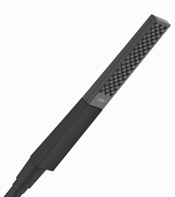 Hansgrohe Stabhandbrause Rainfinity 1jet 100 x 38 mm, matt, 230 mm, Farbe schwarz Bild 1