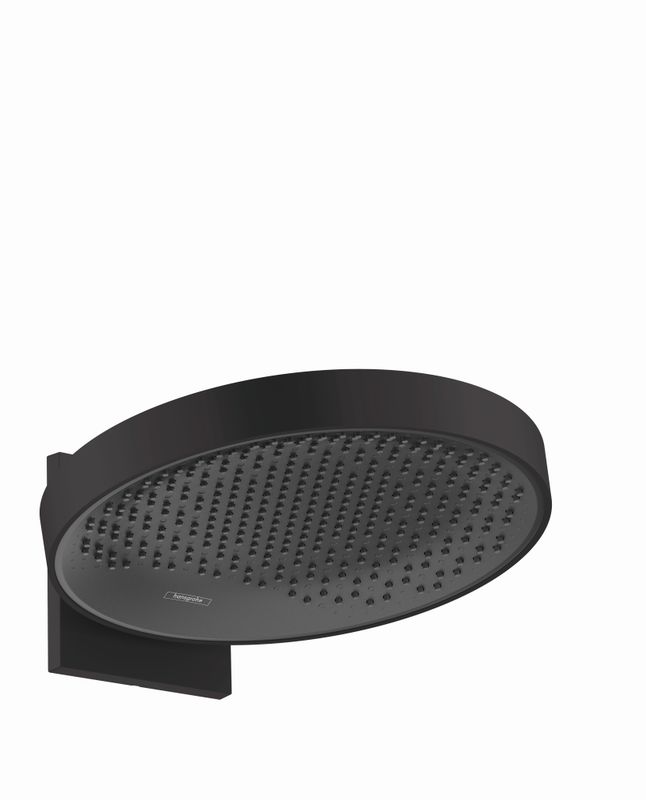 Hansgrohe Kopfbrause Rainfinity 360 1-strahlig, mit Wandanschluss, matt, 168 x 360 x 381 x 381 mm, Farbe schwarz Bild 1