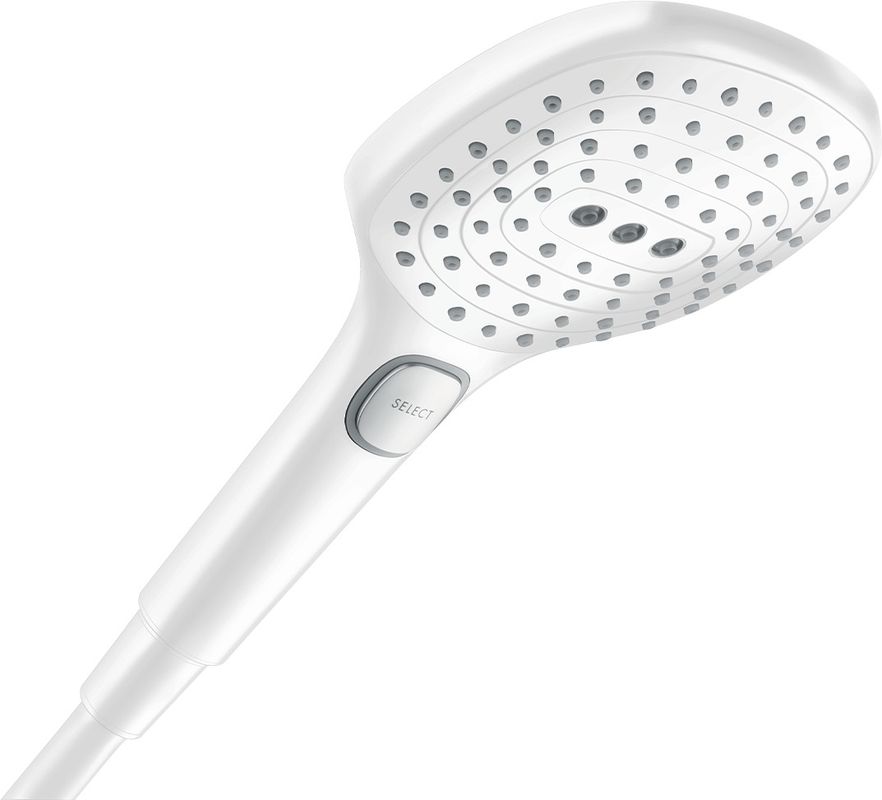 Hansgrohe Handbrause Raindance Select E 120 matt, 120 mm, Farbe weiß Bild 1