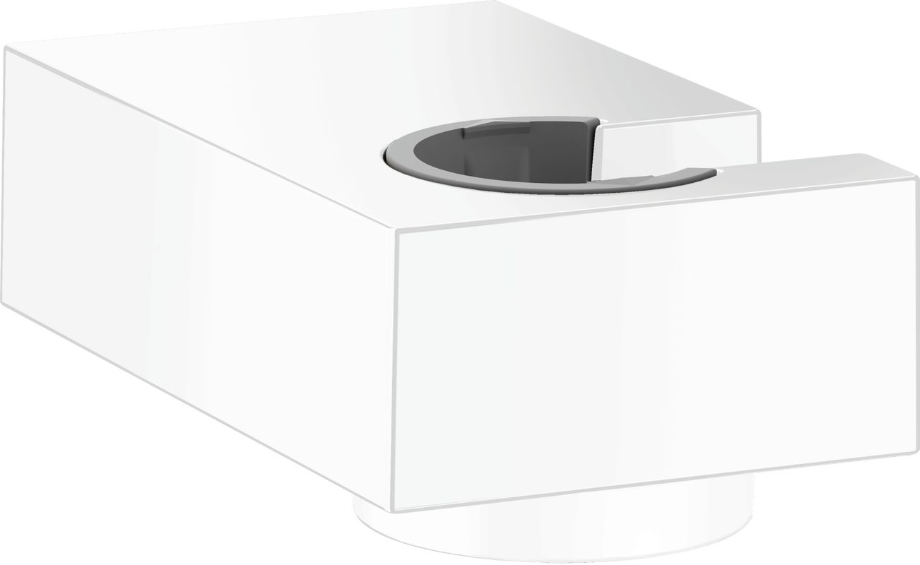 Hansgrohe Wandhalter Porter E, für Handbrausen matt, Farbe weiß Bild 1