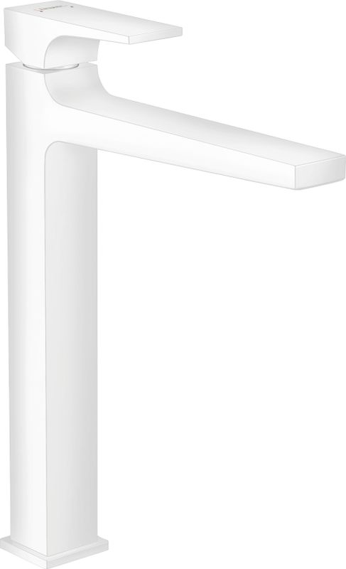 Hansgrohe Waschtischmischer 260 Metropol, mit Push-Open Ablaufgarnitur matt, Farbe weiß Bild 1