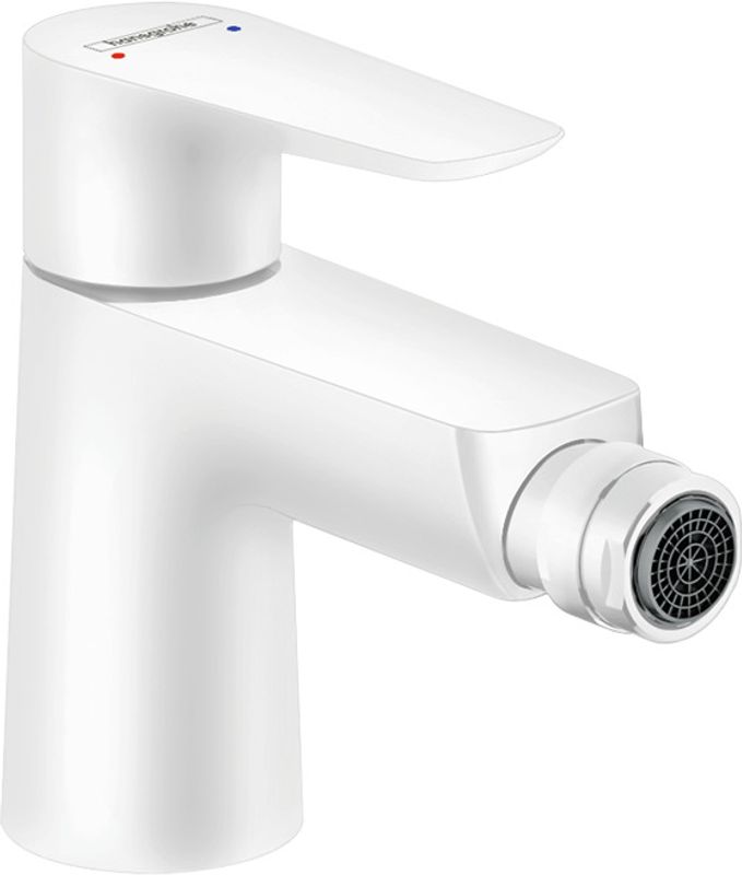 Hansgrohe Bidetmischer Talis E matt, Farbe weiß Bild 1