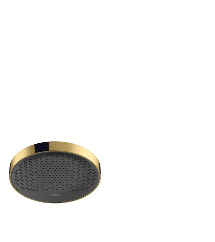 Hansgrohe Kopfbrause Rainfinity 250 1jet EcoSmart 9 l/min Deckenmontage PGO, 69 x 250 x 250 mm, Farbe gold Bild 1