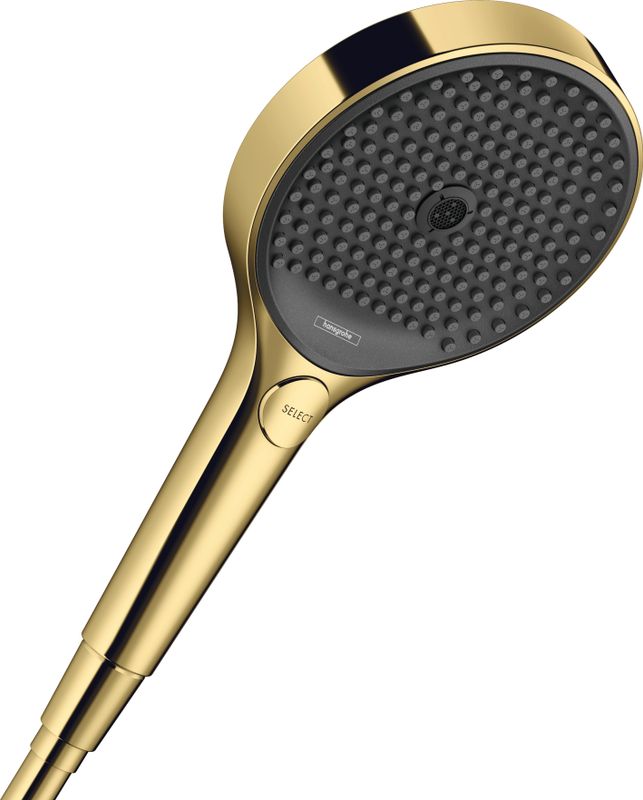 Hansgrohe Handbrause Rainfinity 130 3jet PGO, 132 mm, Farbe gold Bild 1