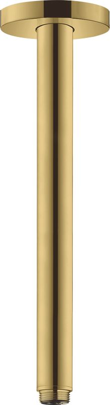 Hansgrohe Deckenanschluss S DN 15 300 mm PGO, 80 mm, Farbe gold Bild 1
