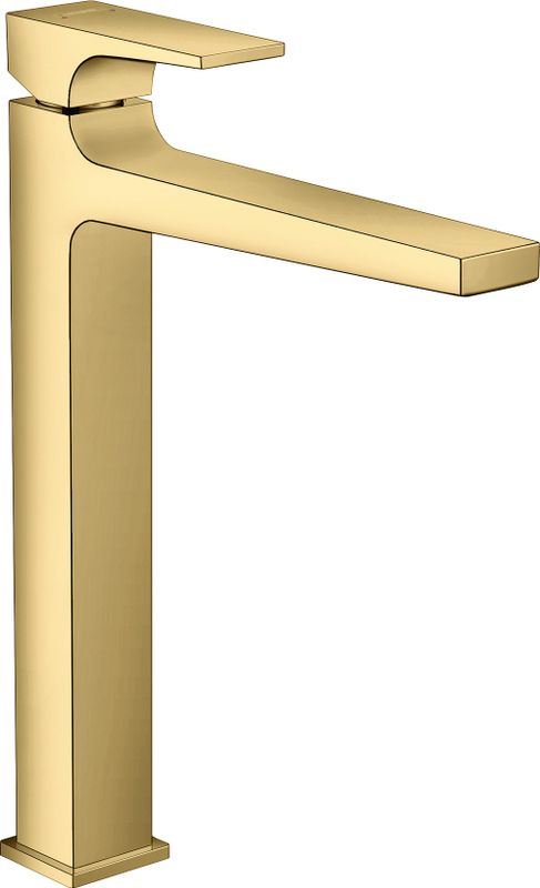 Hansgrohe Waschtischmischer 260 Metropol, mit Push-Open Ablaufgarnitur PGO, Farbe gold Bild 1