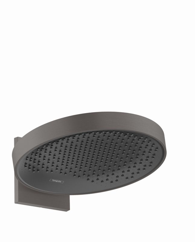 Hansgrohe Kopfbrause Rainfinity 360 1jet Wandmontage BBC, 168 x 360 x 381 x 381 mm, Farbe black chrome Bild 1