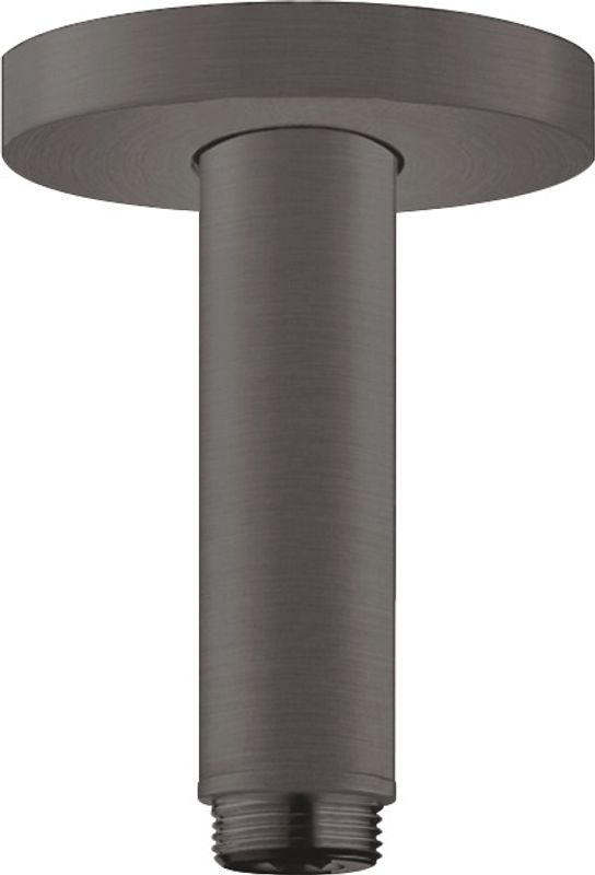 Hansgrohe Decken-Anschlussstück S DN 15 100 mm BBC, 80 mm, Farbe black chrome Bild 1