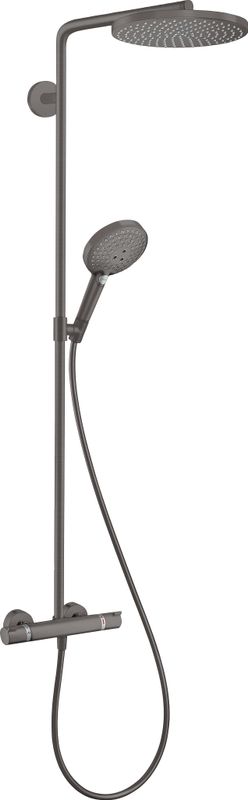 Hansgrohe Showerpipe Raindance Select S 240 1jet PowderRain BBC, 1109 x 305 x 582 mm, Farbe black chrome Bild 1