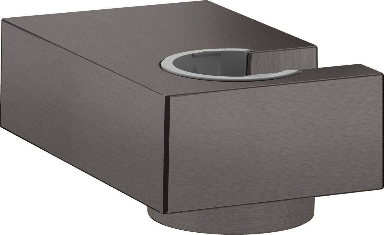 Hansgrohe Brausehalter Porter E brushed, Farbe black chrome Bild 1