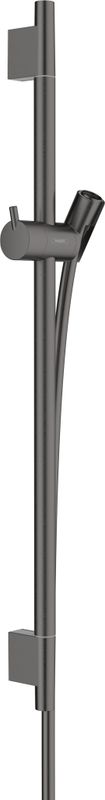 Hansgrohe Brausenstange Unica S Puro 650 mm BBC, 718 mm, Farbe black chrome Bild 1