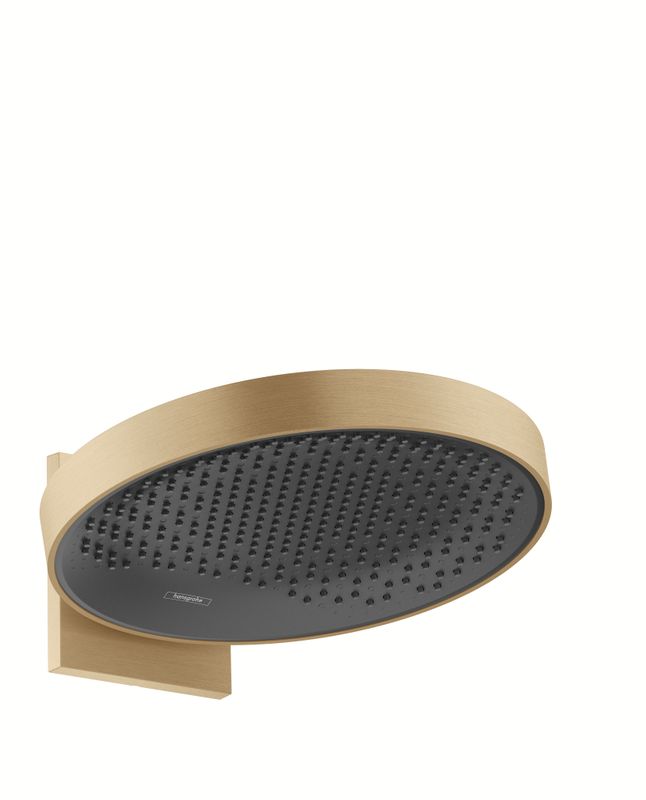 Hansgrohe Kopfbrause Rainfinity 360 1jet Wandmontage BBR, 168 x 360 x 381 x 381 mm, Farbe bronze Bild 1