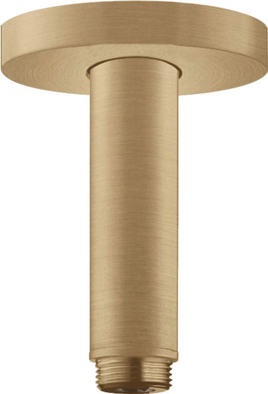 Hansgrohe Decken-Anschlussstück S DN 15 100 mm BBR, 80 mm, Farbe bronze Bild 1