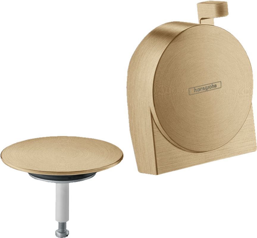 Hansgrohe Ein-, Ab- und Überlaufgarnitur Exafill S Fertigset Brushed, Farbe bronze Bild 1