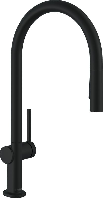 Hansgrohe Spültischmischer 210 Talis M54 Ausziehbrause 2jet matt, 435 mm, Farbe schwarz Bild 1