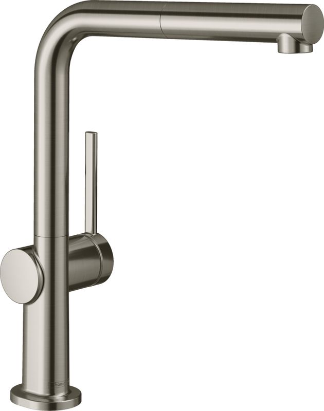 Hansgrohe Spültischmischer 270 Talis M54 Niederdruck Ausziehauslauf 1jet BSO, Farbe Edelstahl-Optik (silber) Bild 1