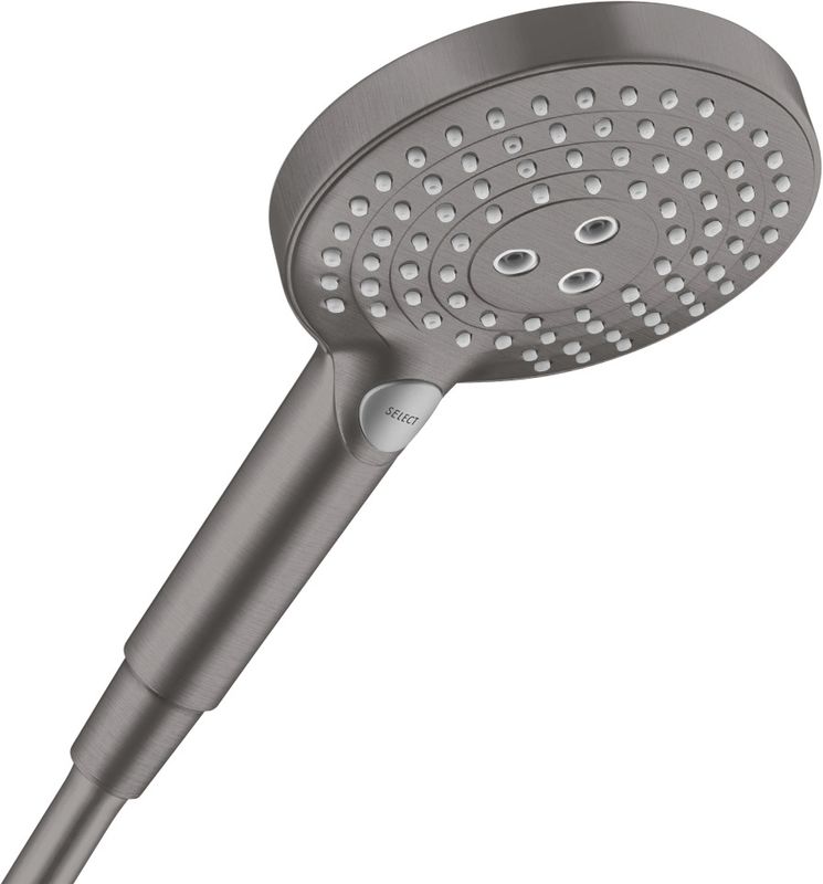 Hansgrohe Handbrause Raindance Select S 120 EcoSmart BBC, 125 mm, Farbe black chrome Bild 1