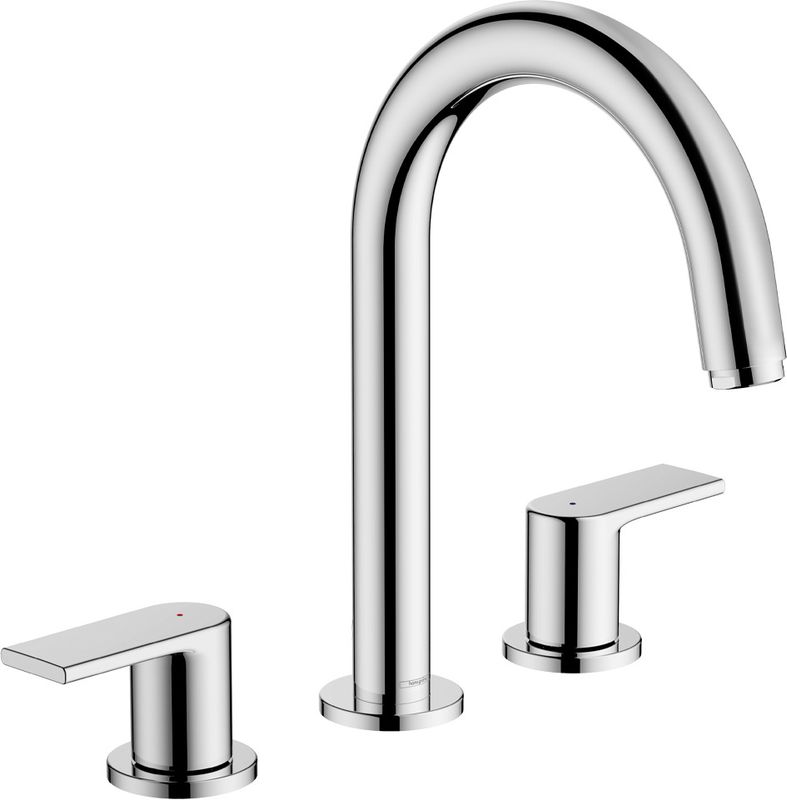 Hansgrohe 3-Loch Waschtischarmatur Vernis Shape, Farbe chrom Bild 1