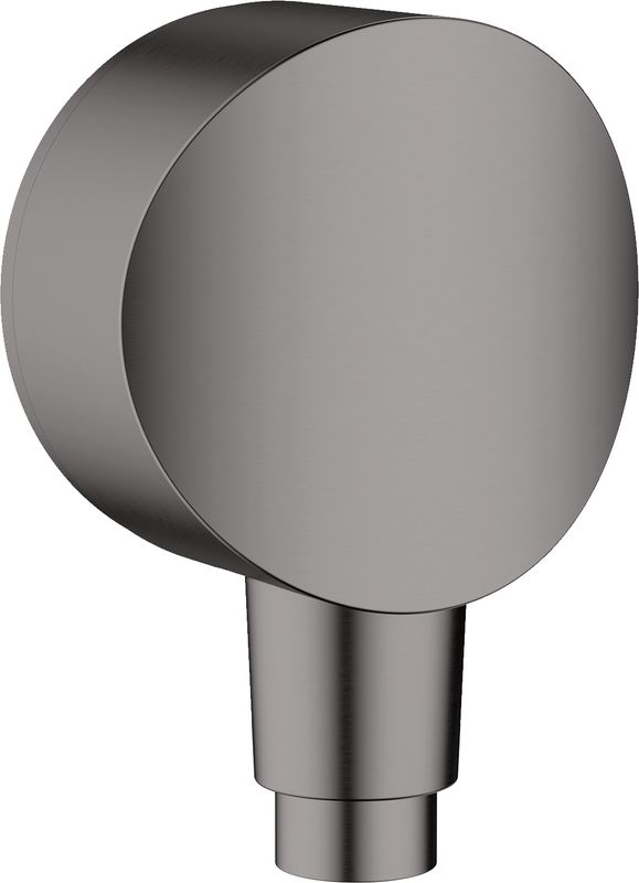 Hansgrohe Schlauchanschluss Fixfit S, mit Rückflussverhinderer BBC, DN 15, Farbe black chrome Bild 1