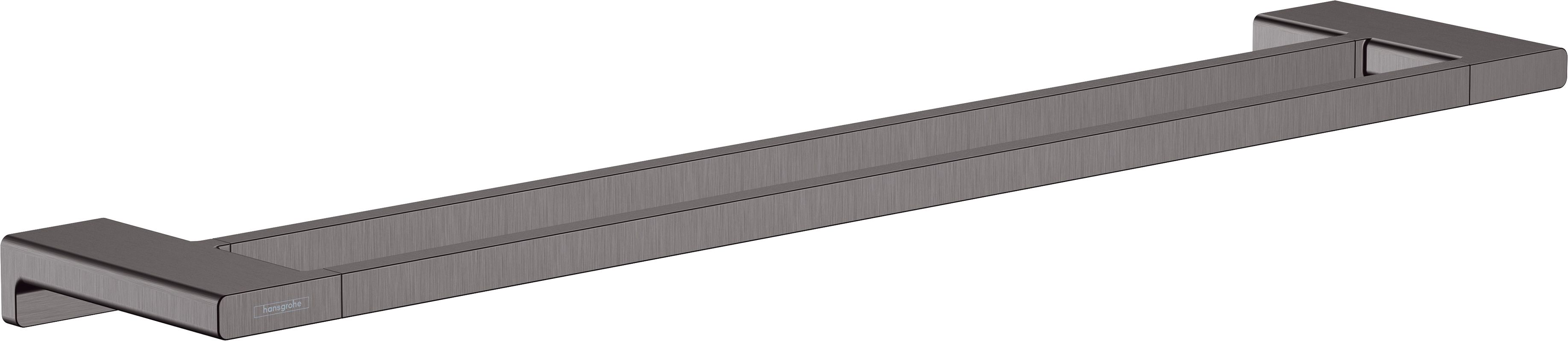 Hansgrohe Doppel-Badetuchhalter AddStoris BBC, 32 x 124 x 124 mm, Farbe schwarz Bild 1