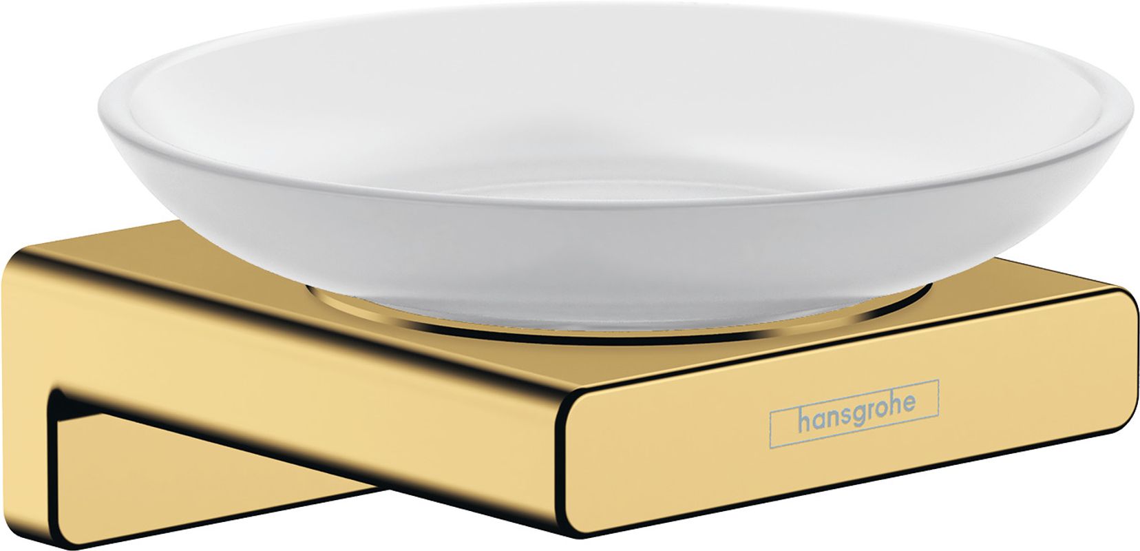Hansgrohe Seifenschale AddStoris PGO, 52 x 107 x 109 mm, Farbe gold Bild 1