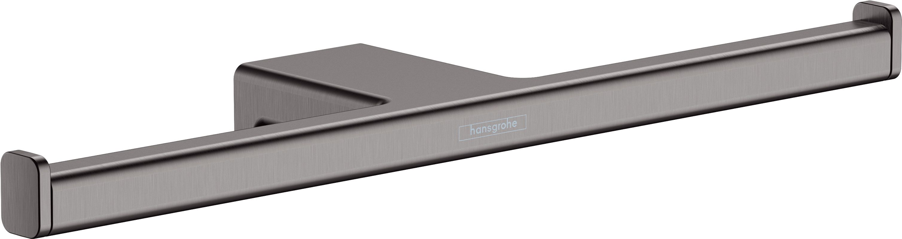 Hansgrohe Doppel-Papierrollenhalter AddStoris BBC, ohne Deckel, 32 x 78 x 78 mm, Farbe black chrome Bild 1
