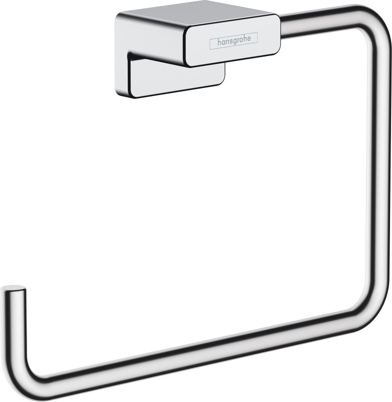 Hansgrohe Handtuchring AddStoris, 120 x 40 x 40 mm, Farbe chrom Bild 1