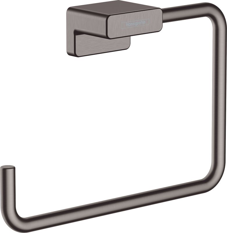 Hansgrohe Handtuchring AddStoris BBC, 120 x 40 x 40 mm, Farbe schwarz Bild 1