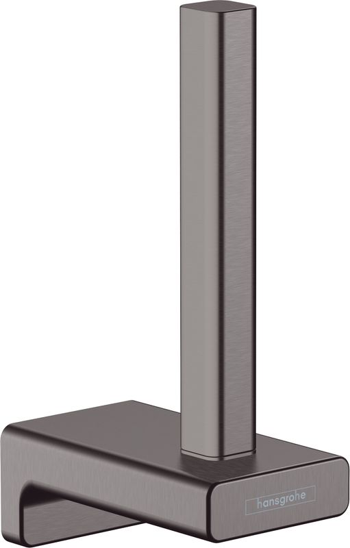 Hansgrohe Ersatzpapierrollenhalter AddStoris BBC, 147 x 83 mm, Farbe black chrome Bild 1