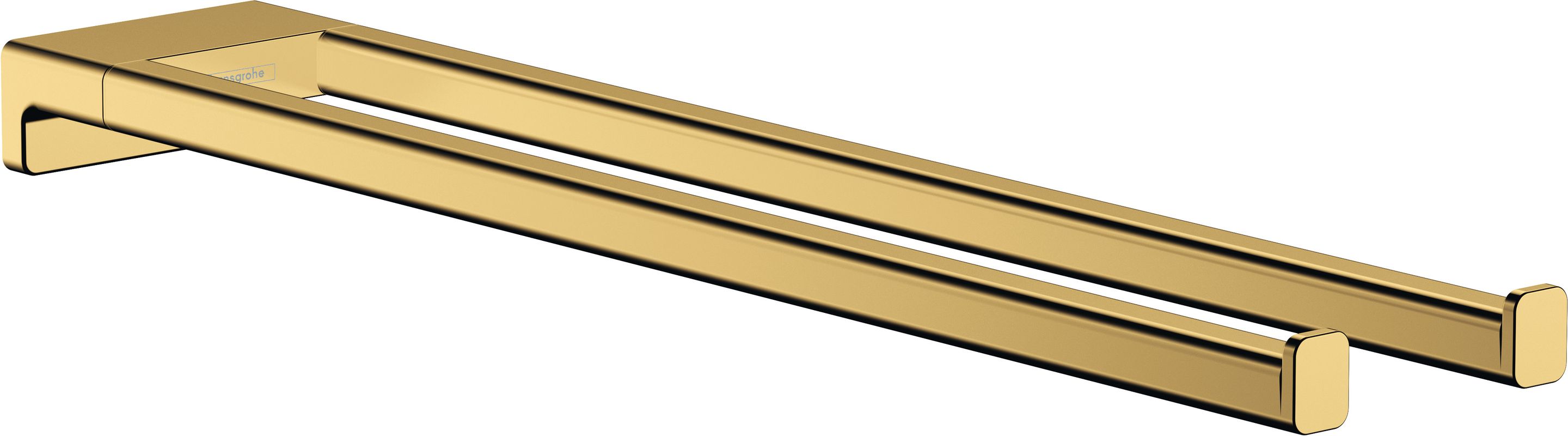 Hansgrohe Handtuchhalter AddStoris zweiarmig PGO, 32 x 445 x 445 mm, Farbe gold Bild 1