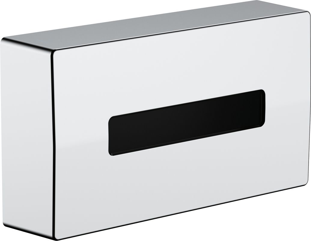 Hansgrohe Kosmetiktuchbox AddStoris, Farbe chrom Bild 1